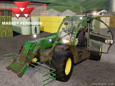 Мод "Massey-Ferguson 9407S v1.2.1" для Farming Simulator 2019