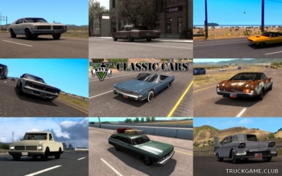 Мод "GTA V Classic Traffic Pack v1.4" для American Truck Simulator