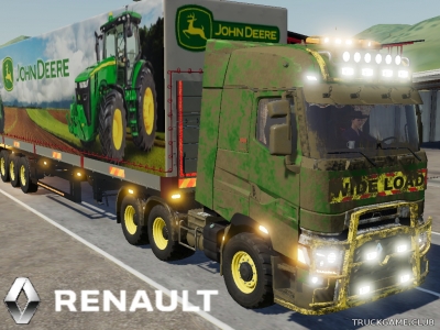 Мод "Renault T Range v2.0" для Farming Simulator 2019