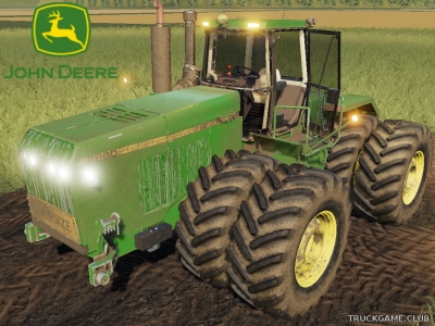 Мод "John Deere 8760 / 8960 v1.0.0.1" для Farming Simulator 2019