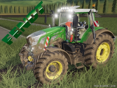 Мод "Fendt Vario 800 S4 FL v1.3.1" для Farming Simulator 2019
