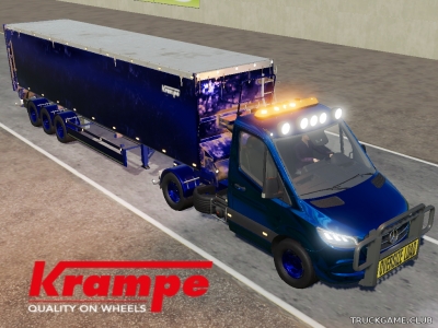 Мод "Krampe VanTrailer Grain v1.0" для Farming Simulator 2019