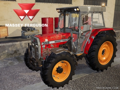Мод "Massey-Ferguson 398 FL v1.2" для Farming Simulator 2019