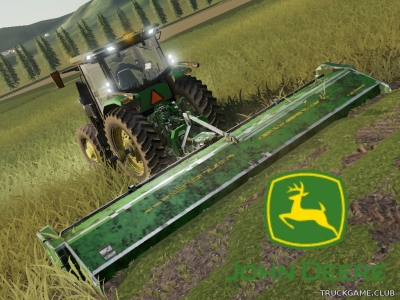 Мод "John Deere 520 Flail Mower v1.2" для Farming Simulator 2019