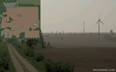Мод "Les Grandes Terres Europe v1.0.0.1" для Farming Simulator 2019