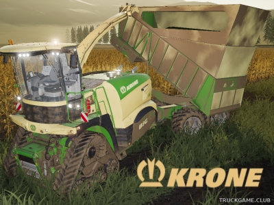 Мод "Krone Big X 1180 Cargo v1.7" для Farming Simulator 2019