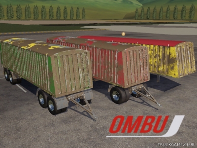 Мод "Ombu Trailer Pack v1.2" для Farming Simulator 2019