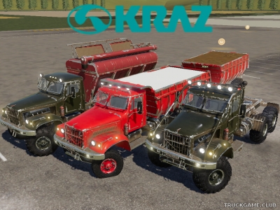 Мод "КрАЗ-255Б v2.7.0.3" для Farming Simulator 2019