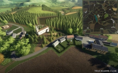 Мод "Unzent Map v1.0" для Farming Simulator 2019