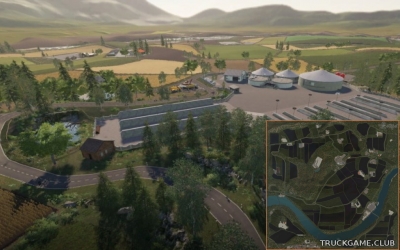Мод "Farm Hoellthal v1.0" для Farming Simulator 2019