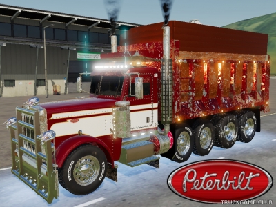 Мод "Peterbilt 379 Dump v3.0" для Farming Simulator 2019