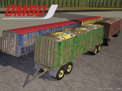 Мод "Ombu Trailer Pack v1.3" для Farming Simulator 2019