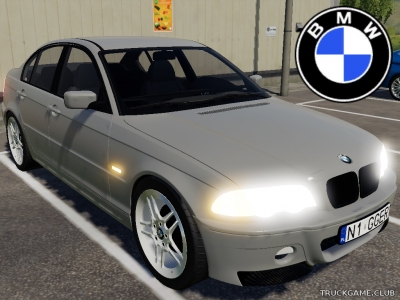 Мод "BMW 3 E46 v1.0" для Farming Simulator 2019