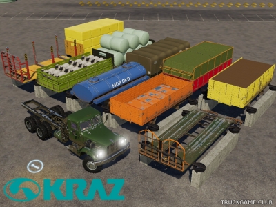Мод "КрАЗ-257 v1.3" для Farming Simulator 2019