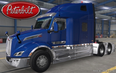 Мод "Peterbilt 579 2022" для American Truck Simulator