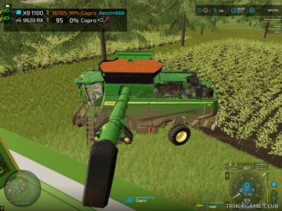 Мод "Manual Combine Discharge v1.0" для Farming Simulator 22