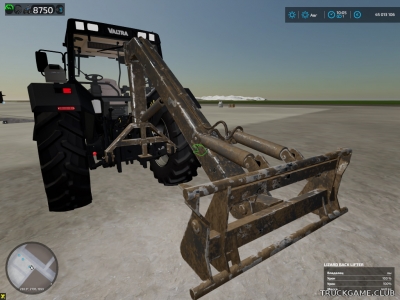 Мод "Back Lifter v1.0" для Farming Simulator 22