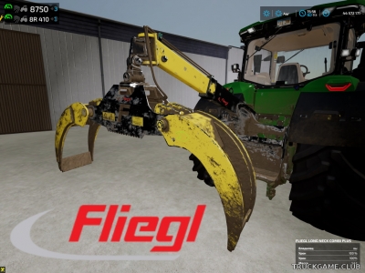 Мод "Fliegl Long Neck Combi Plus v1.0" для Farming Simulator 22