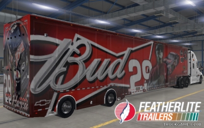 Мод "Owned Featherlite Hauler" для American Truck Simulator