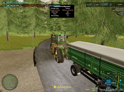 Мод "Tip Side HUD v1.0.0.2" для Farming Simulator 22