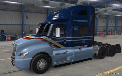 Мод "Transportes Garza Leal Skin" для American Truck Simulator