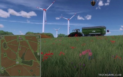 Мод "Mecklenburg Lake District v1.1" для Farming Simulator 22