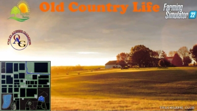 Мод "Old Country Life 4X v1.0" для Farming Simulator 22