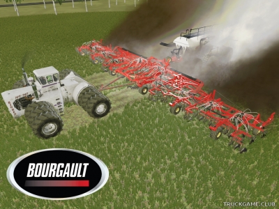 Мод "Bourgault 3420 Hoe Drill & 71300 Air Cart v1.0.0.1" для Farming Simulator 22