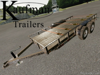 Мод "Kaufman 16FT Flatbed v1.0" для Farming Simulator 22