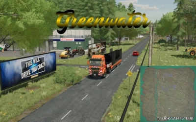 Мод "Greenwater TP v1.0" для Farming Simulator 22