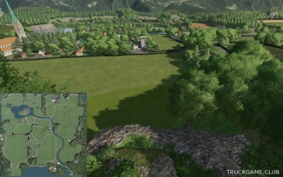 Мод "Riverview Farm v1.1" для Farming Simulator 22