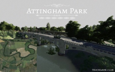 Мод "Attingham Park v1.0" для Farming Simulator 22