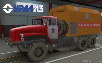 Мод "Урал-4320-10" для Euro Truck Simulator 2