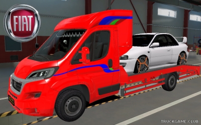 Мод "Fiat Ducato 2022" для Euro Truck Simulator 2
