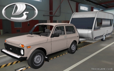 Мод "Lada Niva" для Euro Truck Simulator 2