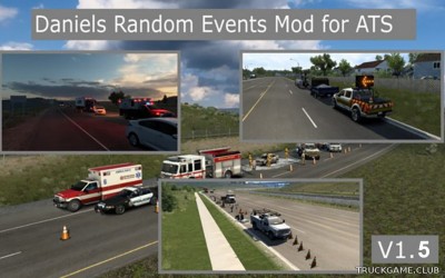 Мод "Daniels Random Events v1.5" для American Truck Simulator