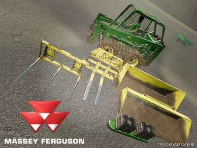 Мод "Massey-Ferguson 711 Loader v1.0" для Farming Simulator 22