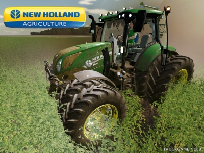 Мод "New Holland T6 2018 FL v1.0" для Farming Simulator 22