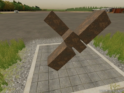 Мод "Placeable Cube Cross v1.0" для Farming Simulator 22