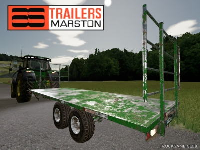 Мод "Marston 22FT Bale Trailer 1993 v1.0" для Farming Simulator 22