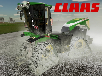 Мод "Claas Xerion 4200-5000 v1.0" для Farming Simulator 22
