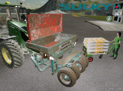 Мод "Sulky Xeos Front v1.0" для Farming Simulator 22