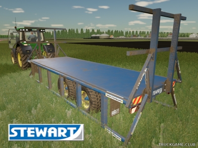 Мод "Stewart Bale Trailer v1.0" для Farming Simulator 22