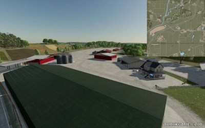 Мод "Elmcreek Farming MultiFruits Map v2.0" для Farming Simulator 22