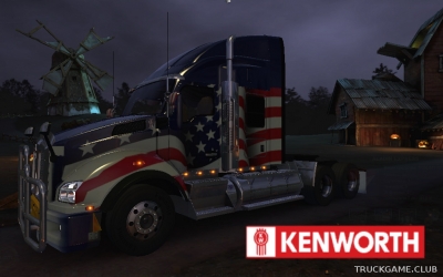 Мод "Kenworth T880 2017 v1.13" для American Truck Simulator