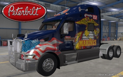 Мод "Peterbilt 387" для American Truck Simulator