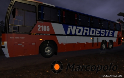 Мод "Marcopolo Viaggio GV 1150" для Euro Truck Simulator 2