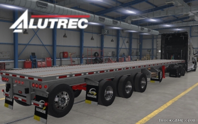 Мод "Ownable Alutrec Flatbed v1.1.6" для American Truck Simulator