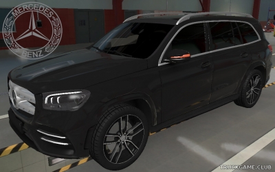 Мод "Mercedes GLS 580 X167 v1.6" для Euro Truck Simulator 2