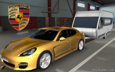 Мод "Porsche Panamera Turbo 2010 v7.4" для Euro Truck Simulator 2
